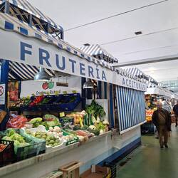 Obligatorisch für uns: Immer einmal über'n Markt gehen.