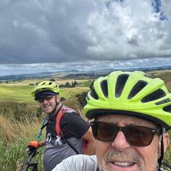 The lads went for an extra ride while the Katja and I had tea!