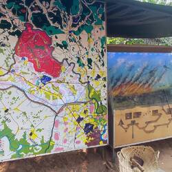 Map of the tunnel system