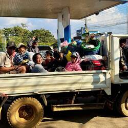 Sur la route, des modes de transport assez originaux 😅