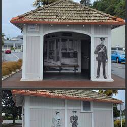 Arrêt de tramway historique de Napier