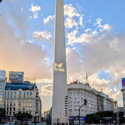Obelisco de Buenos Aires.