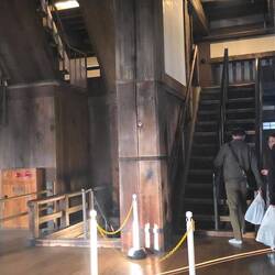 Alle laufen mit Plastebeutel mit ihren Schuhen 😉