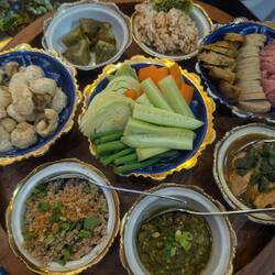 Our final dinner together and probably the most authentic Chiang Mai style food