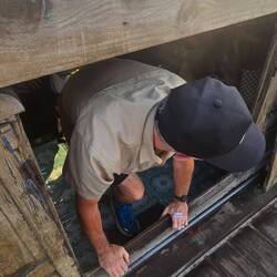 Brad would absolutely bonk his head multiple times per day