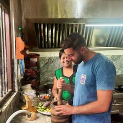 Kochkurs bei unserer lieben Shirani ❤️