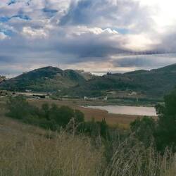 Blick auf Flamingosee(leider ohne Flamingos)
