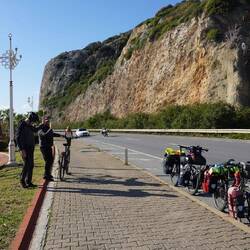 Werner erzählt mit dem russischen Radler
