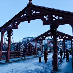 Die hölzerne Gamla Bybrua