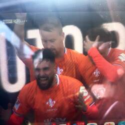 leider hat es für den Auswärtssieg nicht ganz gereicht