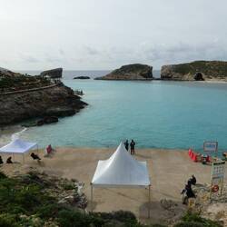 Blue Lagoon was lovely and quiet today....