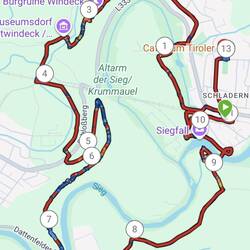 Kleine aber sehr schöne Runde mit DüsselSieg Variante!👍