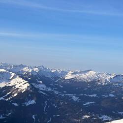 Blick vom Nebelhorn Richtung Ifen