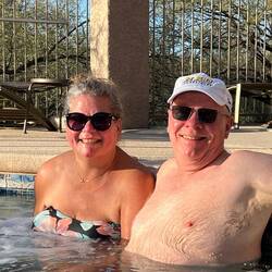 The hot tubs are nice!