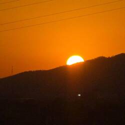 Sonnenuntergang zum Abschluss