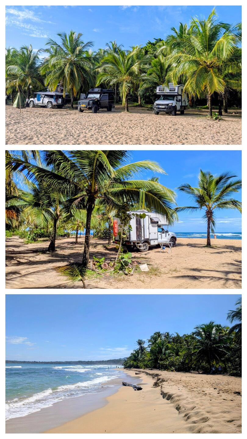 Die erste Nacht waren noch eine junge Luxemburgerin und zwei Frauen aus Costa Rica über Nacht hier