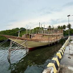 This beauty is under construction