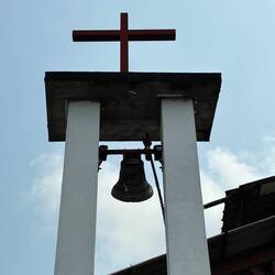 Leider lässt sich das Geräusch der Glocke nicht im Bild festhalten