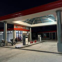 DIE Tankstelle auf La Digue