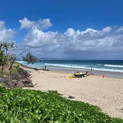 Byron beach. A surfers haven.