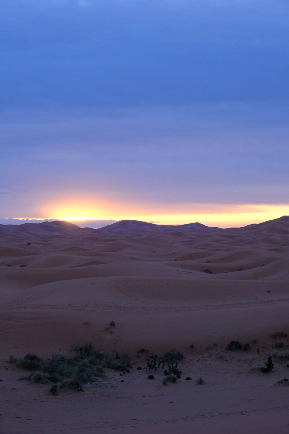 Sonnenaufgang in der Wüste