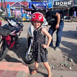 Hauptsache Nemo als Helm ☺️