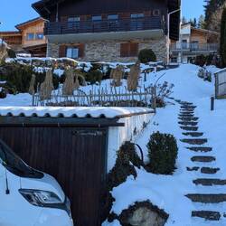 ... und jetzt alles die Treppen rauf 😮‍💨