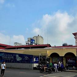 Ben Than Market. Tourist trap, but fun. Offer at least 50% less than asking