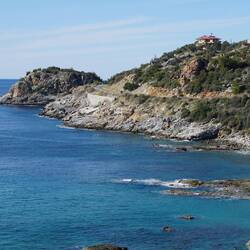 Ausblick von der Steilküste