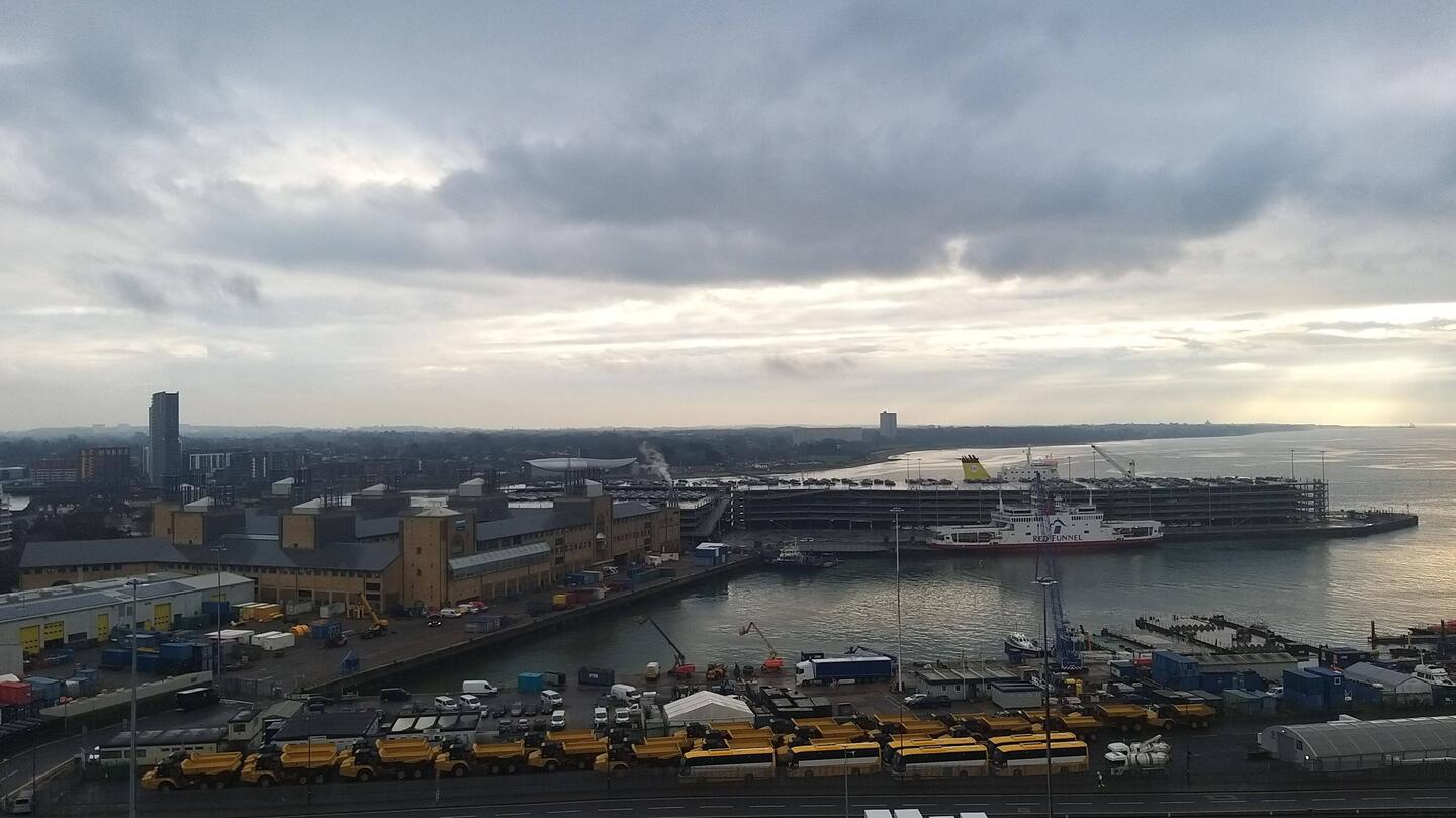 Angelegt in Southampton