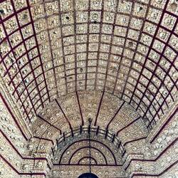 Bones and skulls make up the walls and ceiling