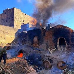 Brennöfen der Töpferei