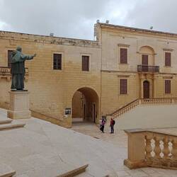 Church forecourt, Victoria Citadel