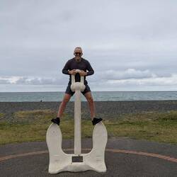 Looking out toward Chile!