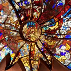 Stained Glass Ceiling