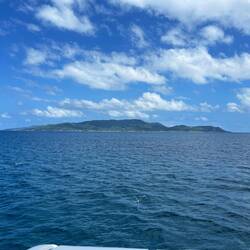 Letzter Blick auf La Digue