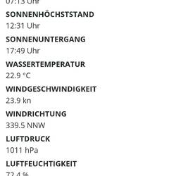 Anzeige im Bordportal, sagt mir wenig