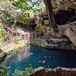 Das Wasser ist 40 m tief