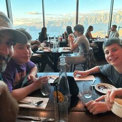 Herrliche Aussicht beim Essen