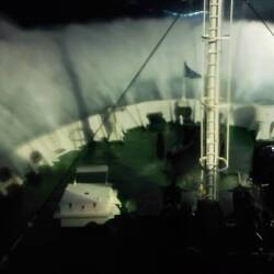 Yes ... we've got some rough seas tonight — Antarctica.