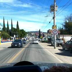 Das erste Mal so eine Ampel gesehen.