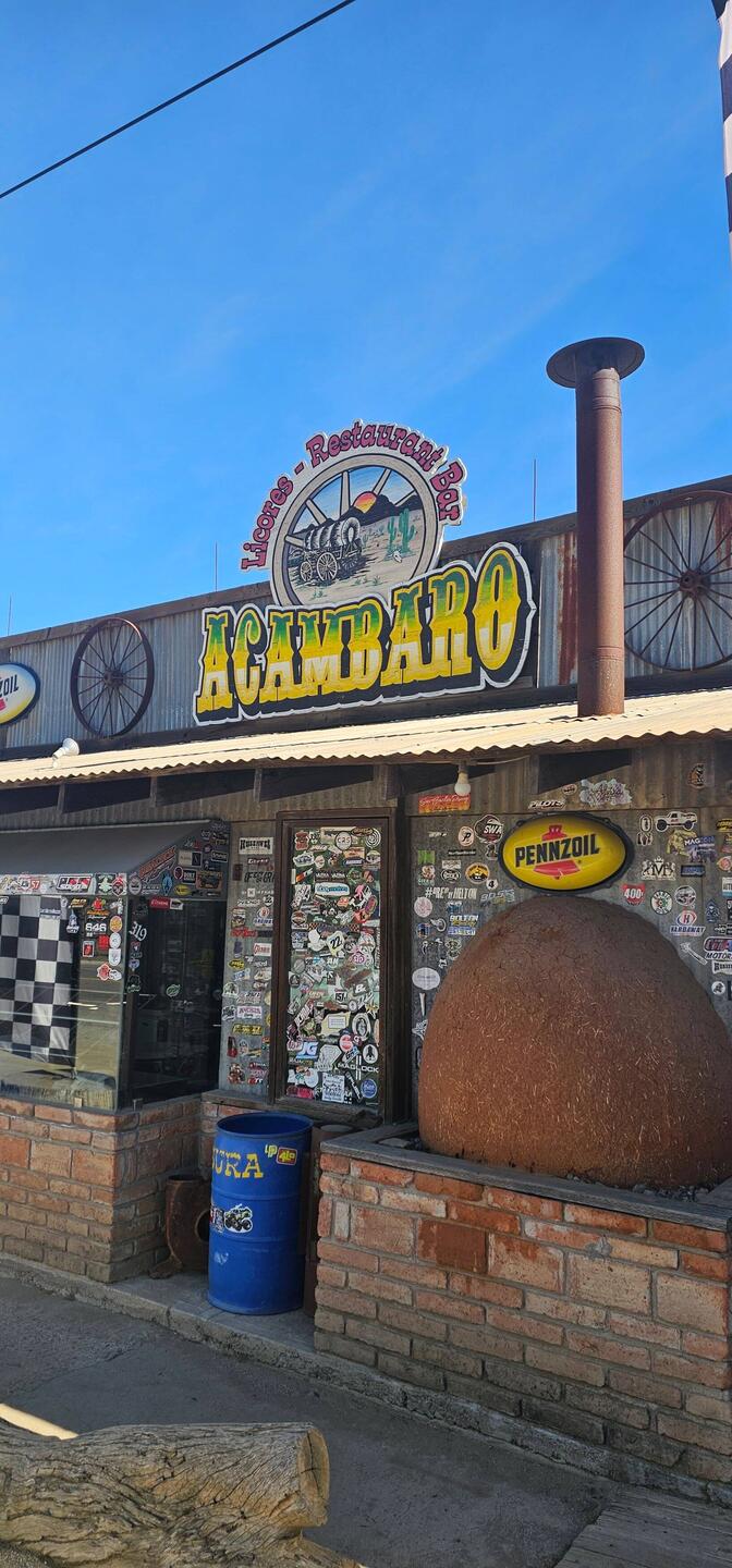 Acabaron is a famous restaurant near the Baja 1000 course