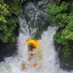 Wo ist oben und wo ist unten? Man sieht nichts und fühlt nur noch ...