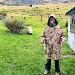 Tarnumhang bei der Pinguintour