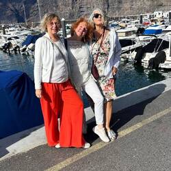 Im Hafen von Los Gigantes nach dem Lunch