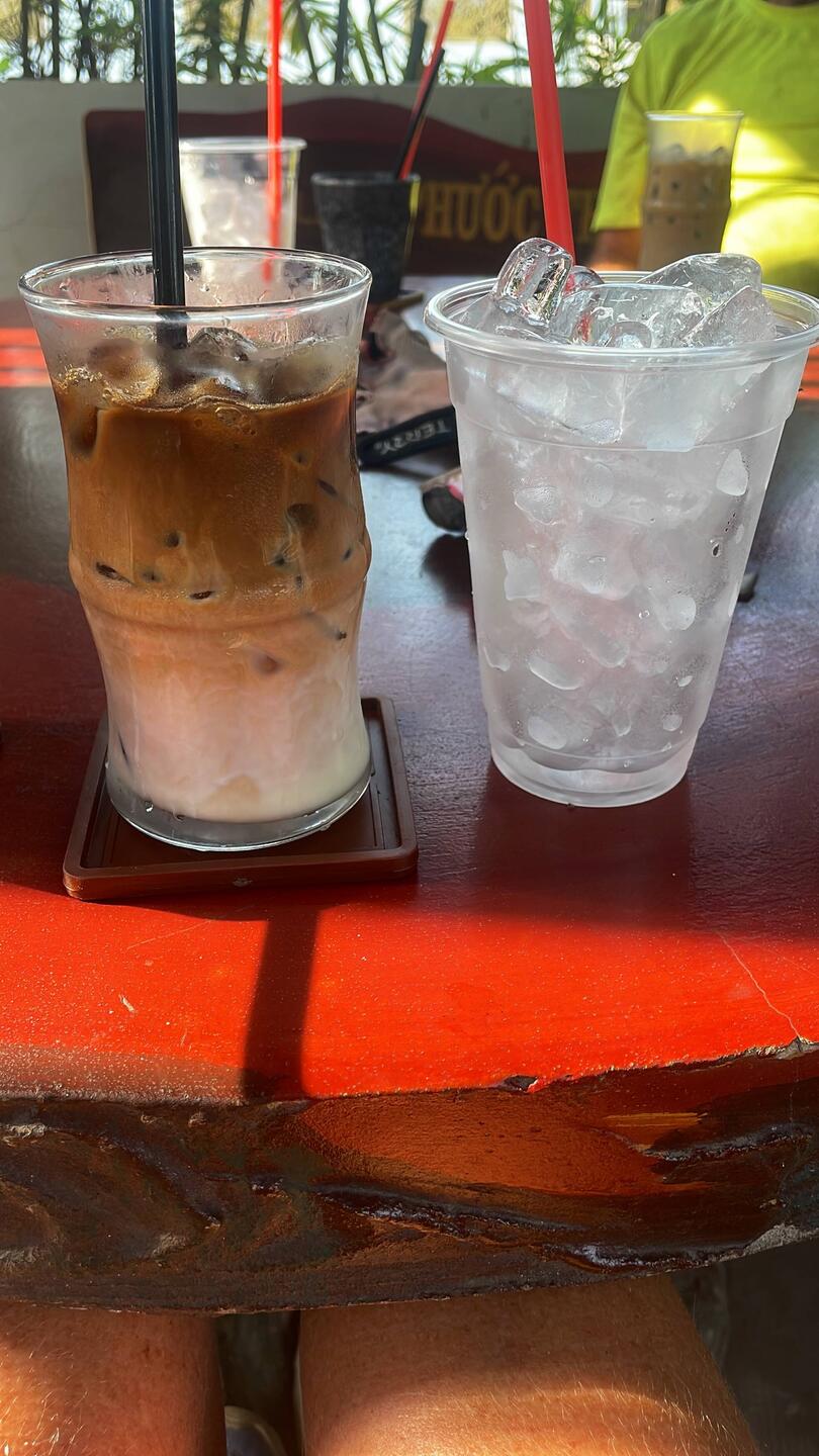 No idea why the gave us extra ice