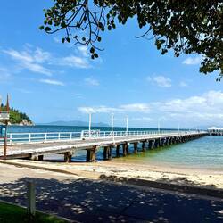 Seebrücke von Picnic Bay