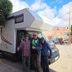 Fertig: Ali (links) hat gut gearbeitet