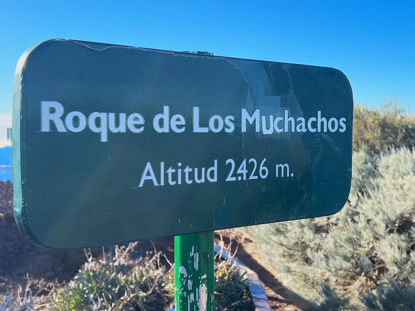 der höchste Punkt von La Palma