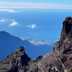 ... und auf den Küstenstreifen